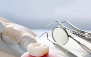 Single teeth dental crown and bridge equipment
